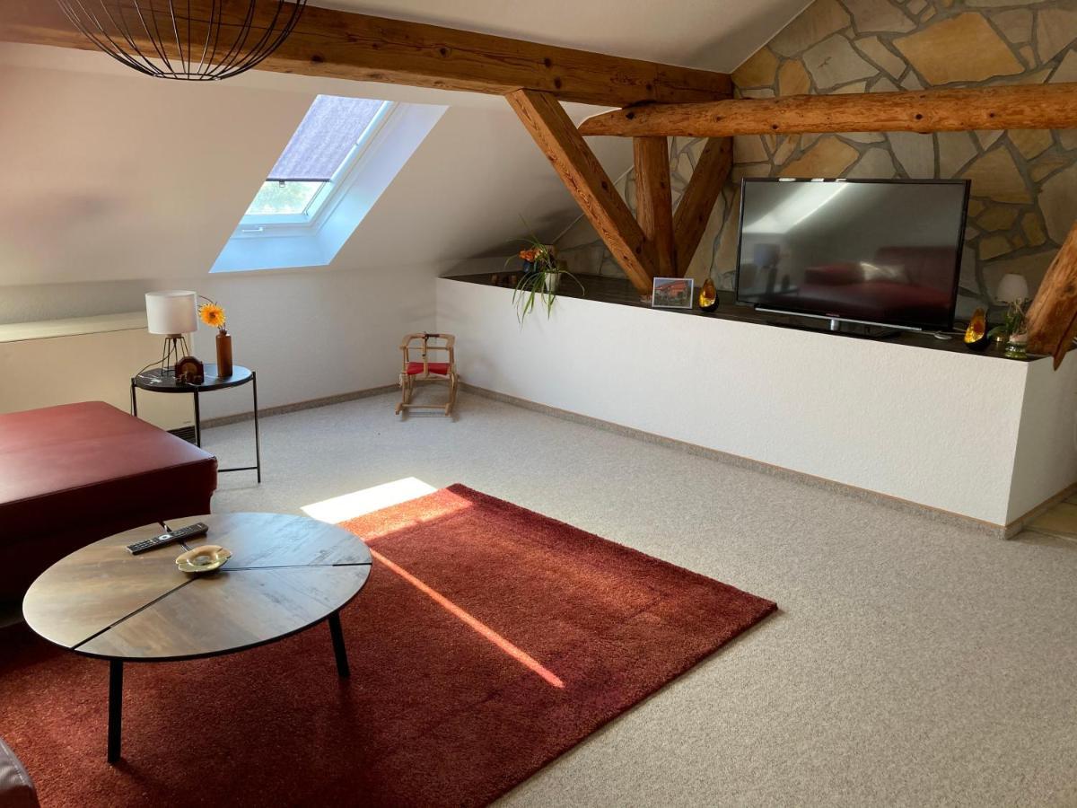 Landhausidyll Apartment Wohn- Und Schlafzimmer คลุทซ์ ภายนอก รูปภาพ